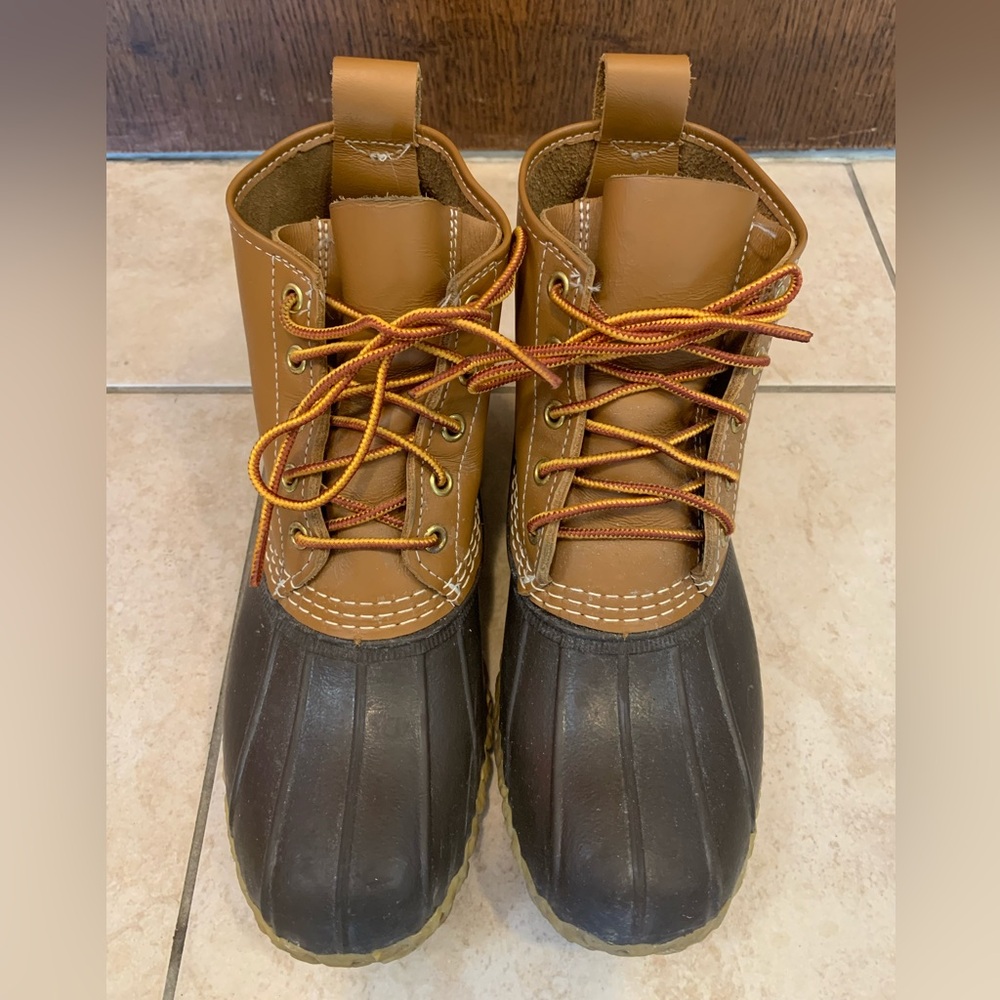 L.L. Bean Women's Tan/Brown Bean Winter Boots size 8